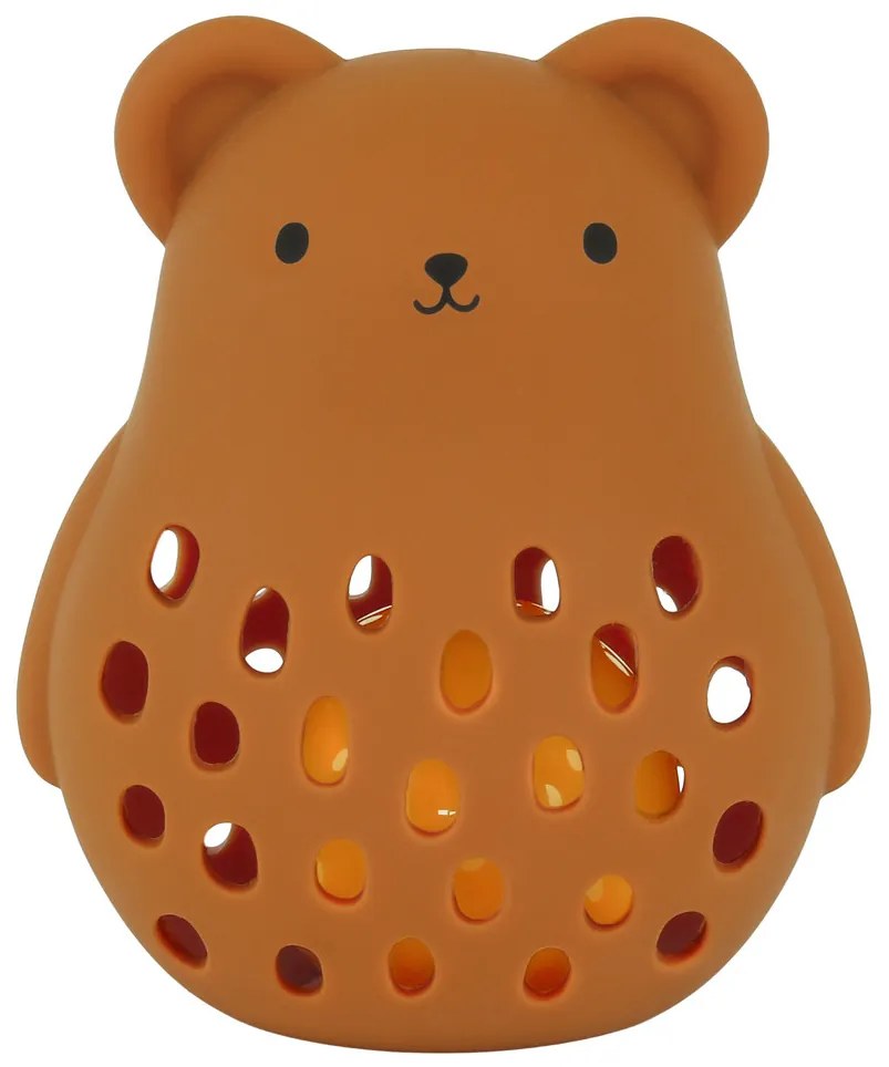 A Little Lovely Company - sonaglio in silicone - orso
