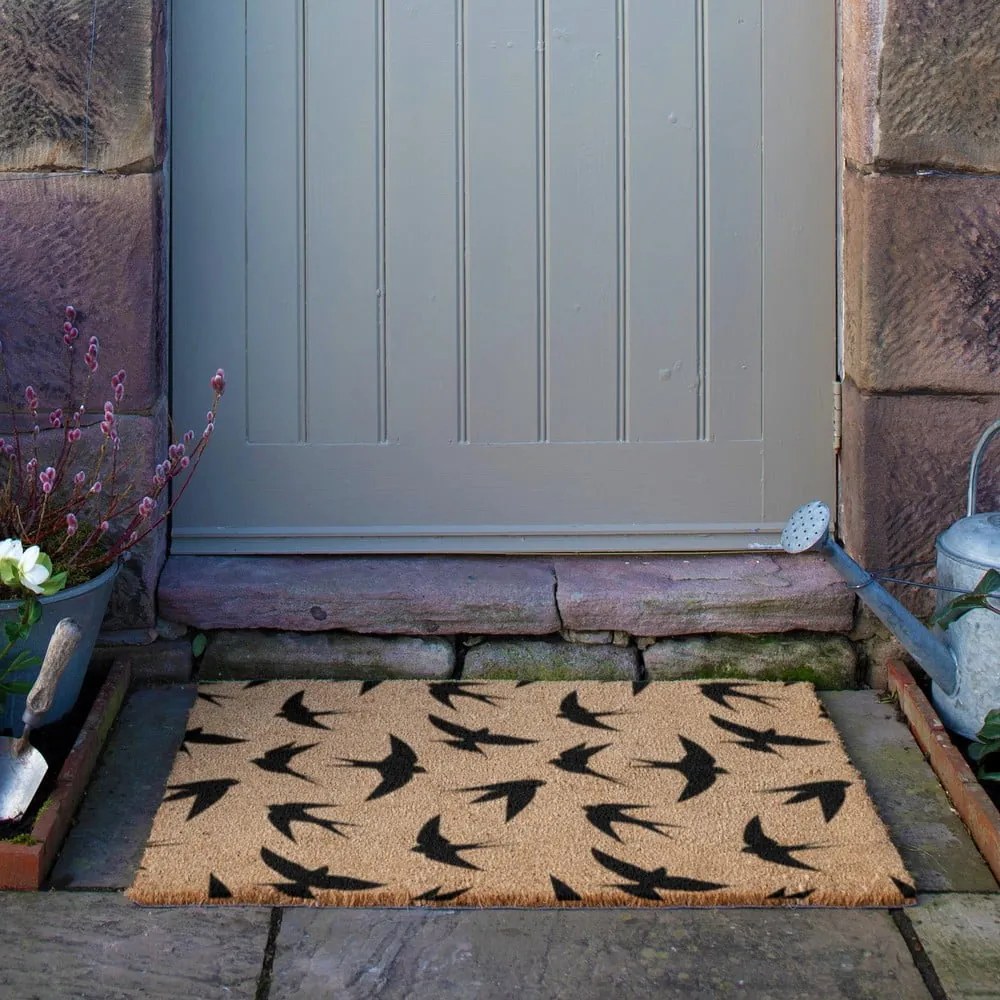 Zerbino in fibre di cocco 40x60 cm Swallows – Artsy Doormats