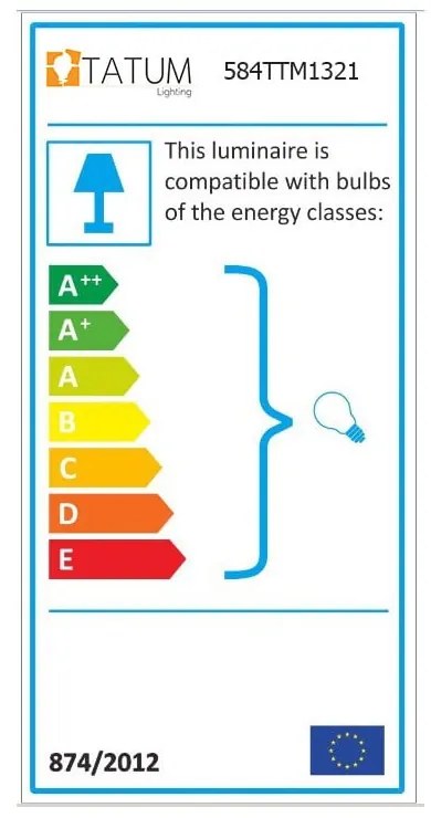 Lampadario dorato ø 22 cm Tempo – Opviq lights