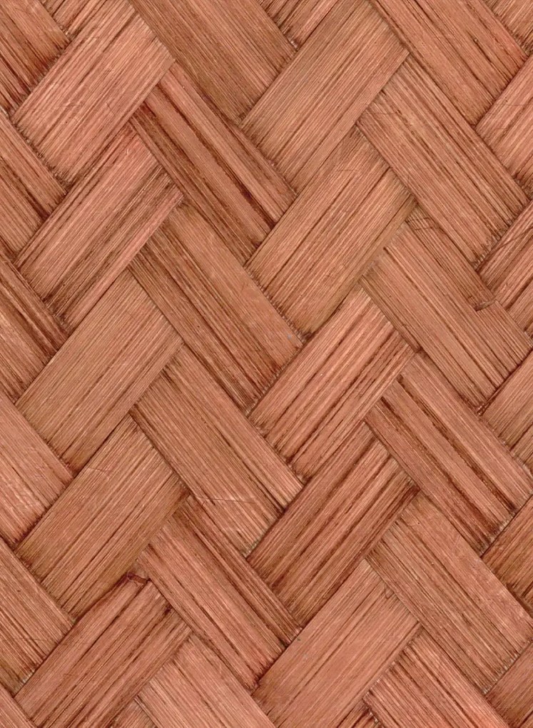 CMO Paris Carta da parati Bambou Petit Chevron - Tabac