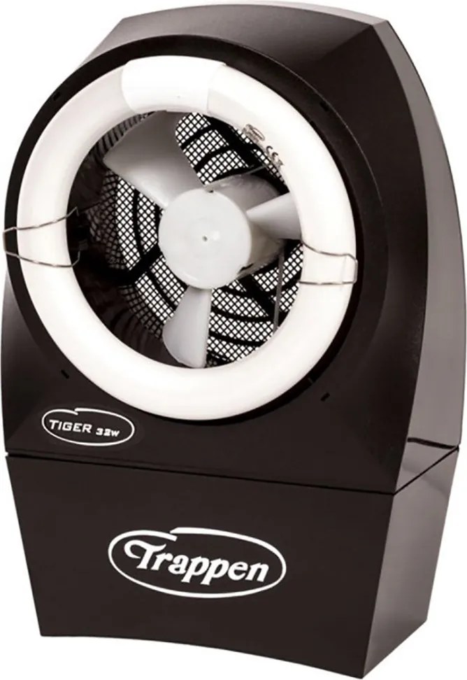 Zanzariera Elettrica ad Aspirazione 50W Trappen Tiger Black Line Nero...