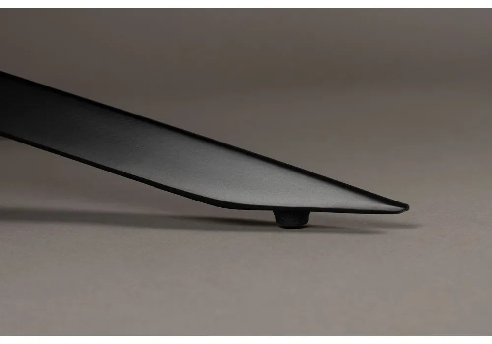 Poltrona in velluto verde Vince - Dutchbone