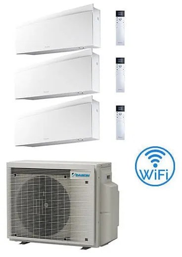 Climatizzatore GARANZIA ITALIA Daikin EMURA Trial Split Inverter 7000 + 7000 + 12000 BTU con U.E. 3MXM52A9 Classe A+++/A+++ NOVITA' 2024