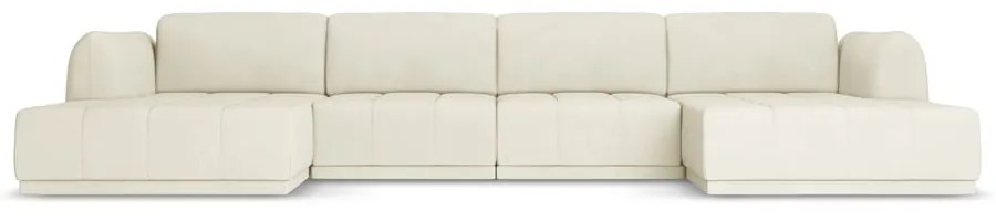 Divano angolare bianco Hoku – Makamii