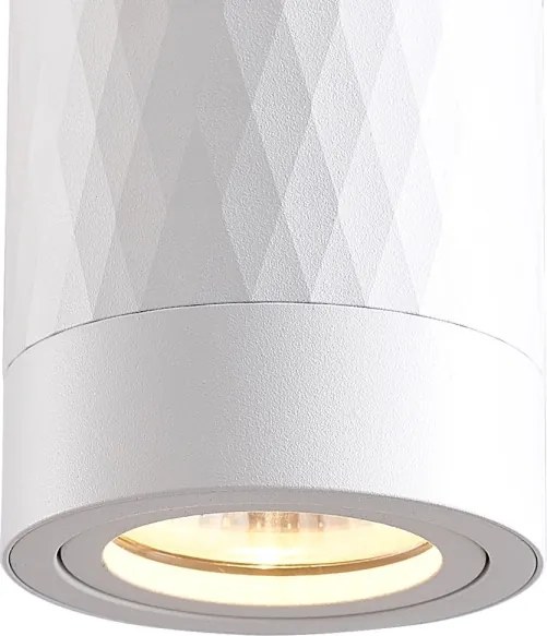 Faretto BIMA 1xGU10/25W/230V tondo bianco