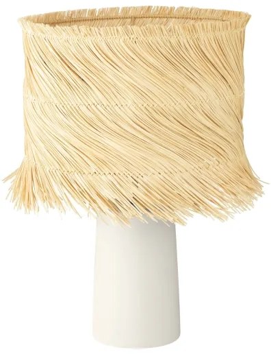 Eglo 390239 - Lampada da tavolo PAISANO 1xE27/40W/230V rattan