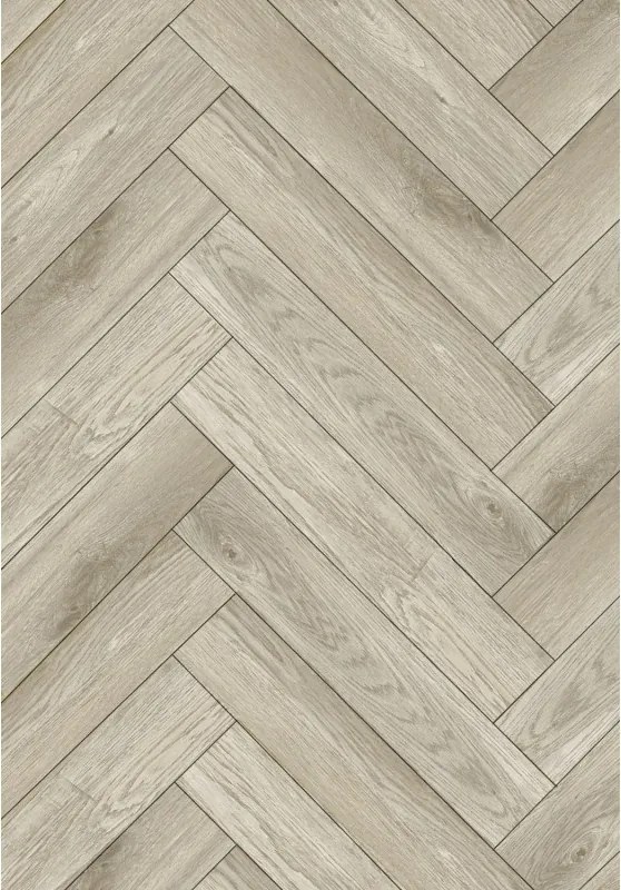 Mexen Sky Valley campione di pannelli vinilici a spina di pesce SPC 6,5 mm, con sottostrato IPEX 1,5 mm, 4 V-Joint, Rovere