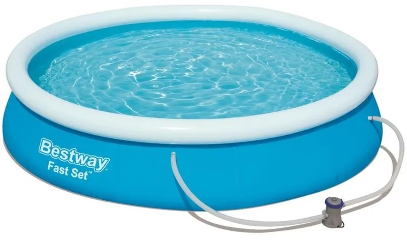 Bestway - piscina gonfiabile 366 x 76 cm autoportante fuori terra pompa filtro fast set