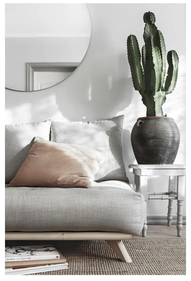 Poggiapiedi Natural Clear/Beige Senza - Karup Design