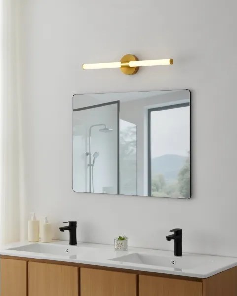 Eglo 901855 - Illuminazione LED per specchio da bagno RAMOLA LED/11W/230V 60cm IP44 oro