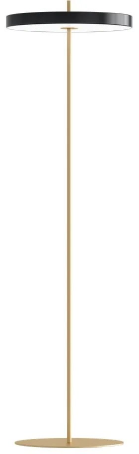 Lampada da terra dimmerabile a LED nera con paralume in metallo (altezza 151 cm) Asteria Floor - UMAGE