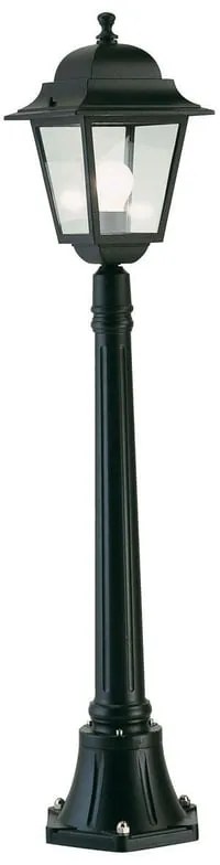 Lampione da giardino, Quadrata H 114 cm, nero, IP43 SOVIL