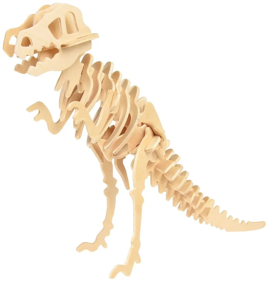 Puzzle 3D in legno del dinosauro Tyrannosaurus - Rex London