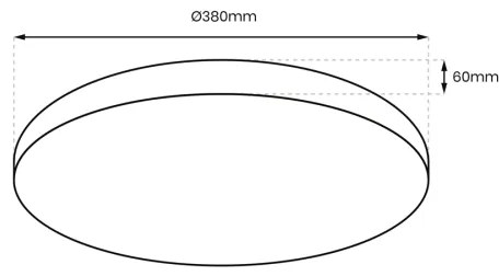 Plafoniera LED dimmerabile ALLISTER LED/36W/230V 3000-6000K + tc