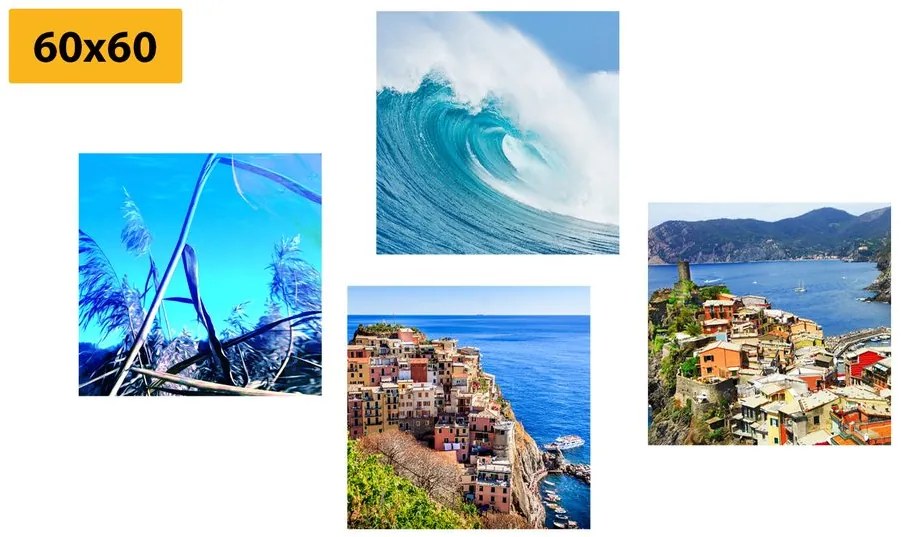 Set di quadri – Per gli amanti del mare