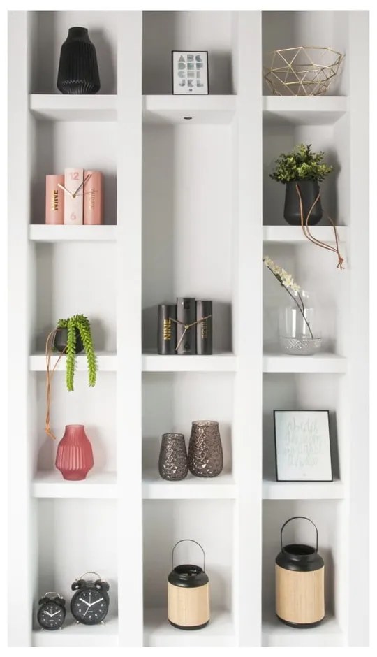 Orologio da tavolo nero a forma di libro Book - Karlsson