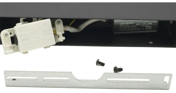 Applique a LED da esterno 2xLED/16W/230V IP54 90 cm nero