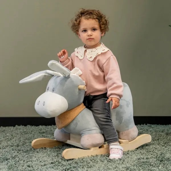 Nattou - Giocattolo a dondolo LAPIDOU asino