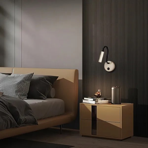 Brilagi - LED Lampada flessibile da muro MAYA LED/3W/230V 4000K beige