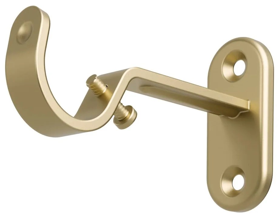 Bastone per tende oro opaco in acciaio regolabile 107 - 305 cm Flute – Umbra