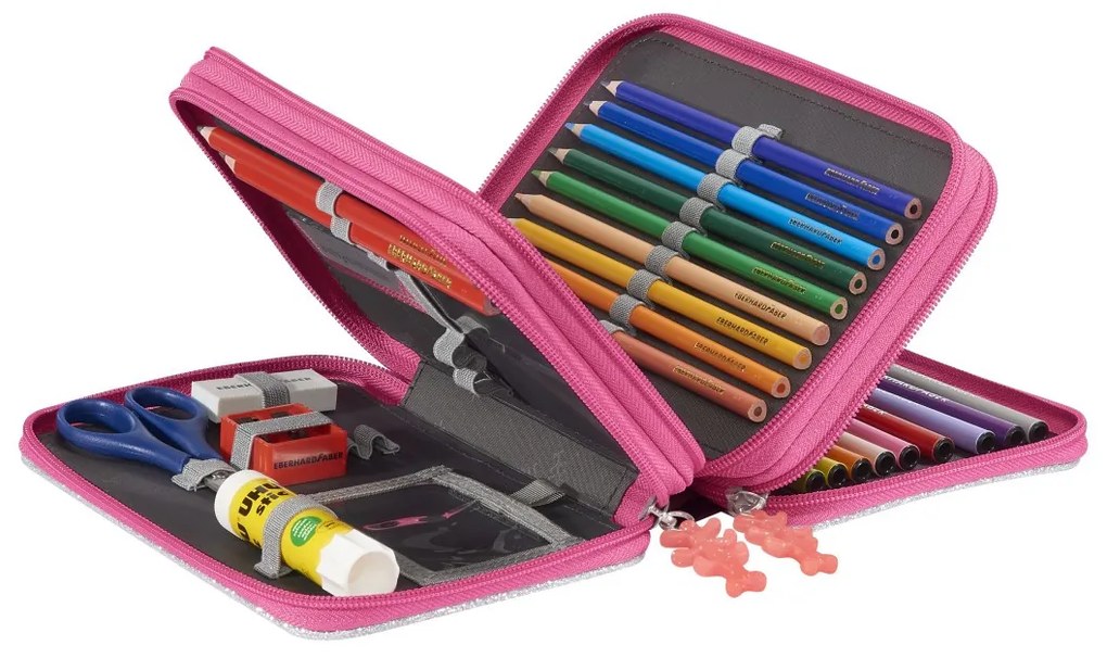 Astuccio a tre piani equipaggiato Step by Step XXL, Unicorn Nuala