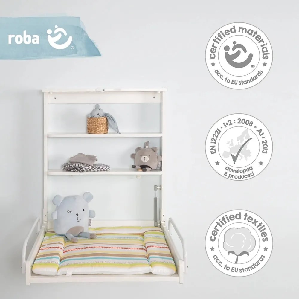 Fasciatoio bianco da appendere Dschungelbaby – Roba