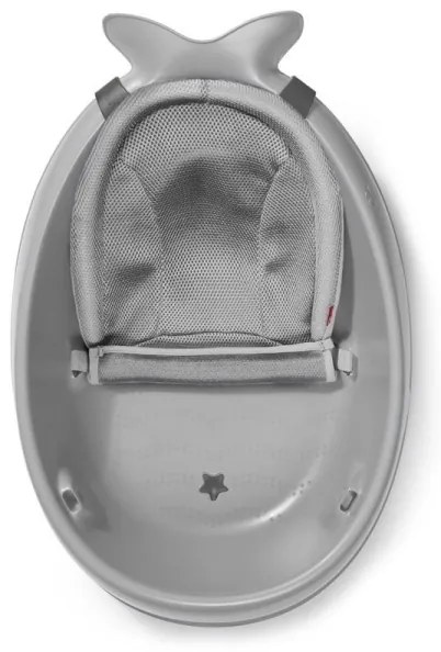 Skip Hop - Vaschetta per bambini MOBY 3 con supporto ergonomico grigia