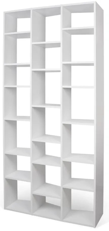 Libreria bianca 108x224 cm Valsa - TemaHome