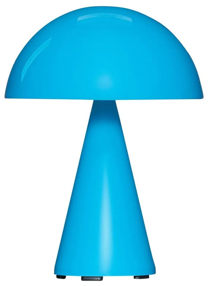 Lampada da tavolo dimmerabile a LED blu (altezza 20 cm) Mush - Hübsch