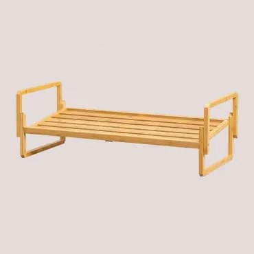Scarpiera Modulare in Legno di Bambù Sultan Legno Naturale - Sklum