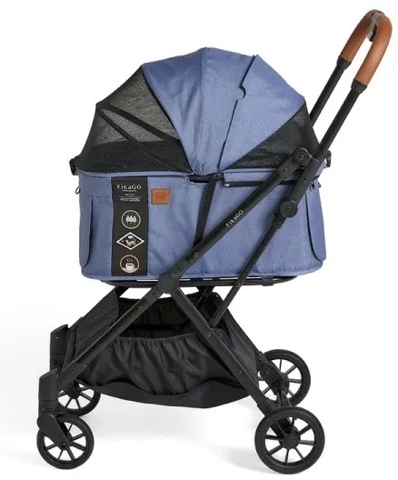 Fikago - Passeggino per cani e gatti FTG Blue Note