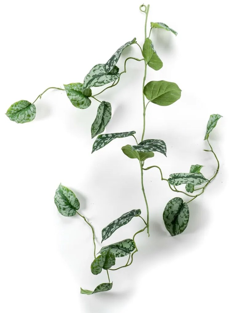 Scindapsus Pictus Artificiale A Ghirlanda 120 Cm /