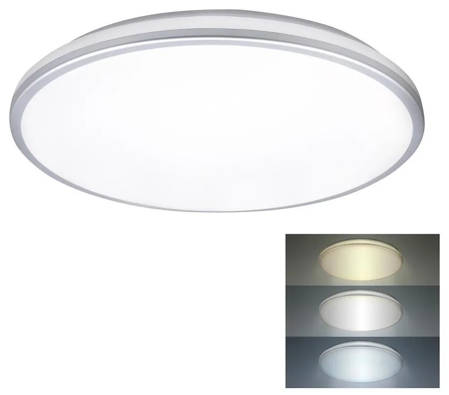 Solight WO797- LED Plafoniera bagno LED/24W/230V 3000/4000/6500K IP54
