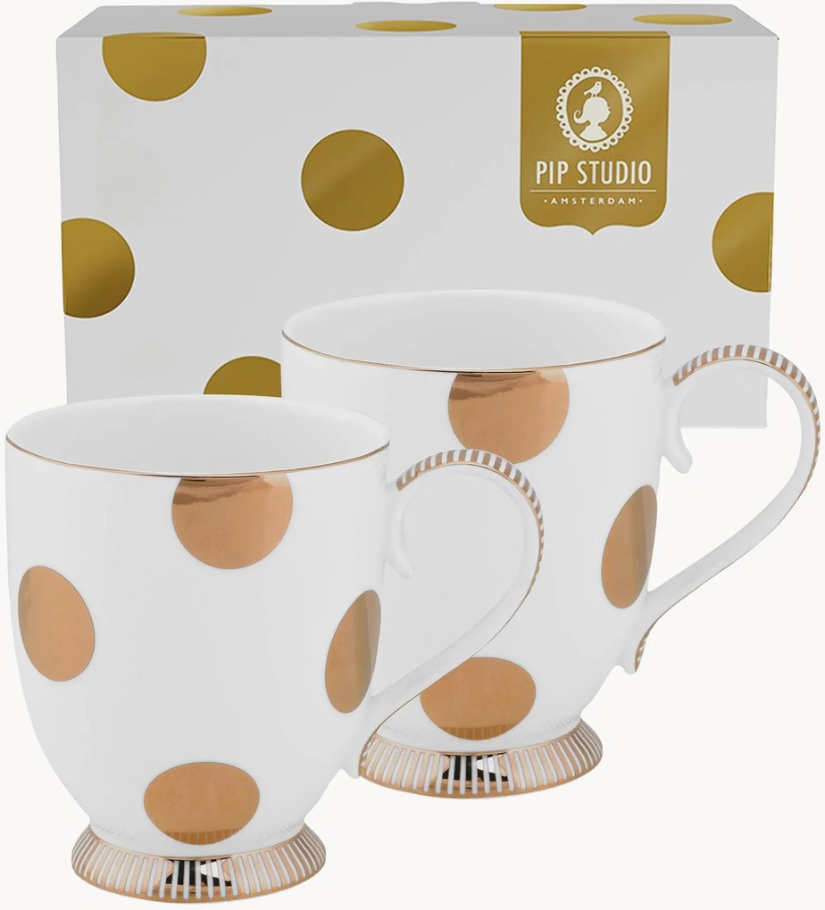 Set di 2 tazze da caffè Dot Delight