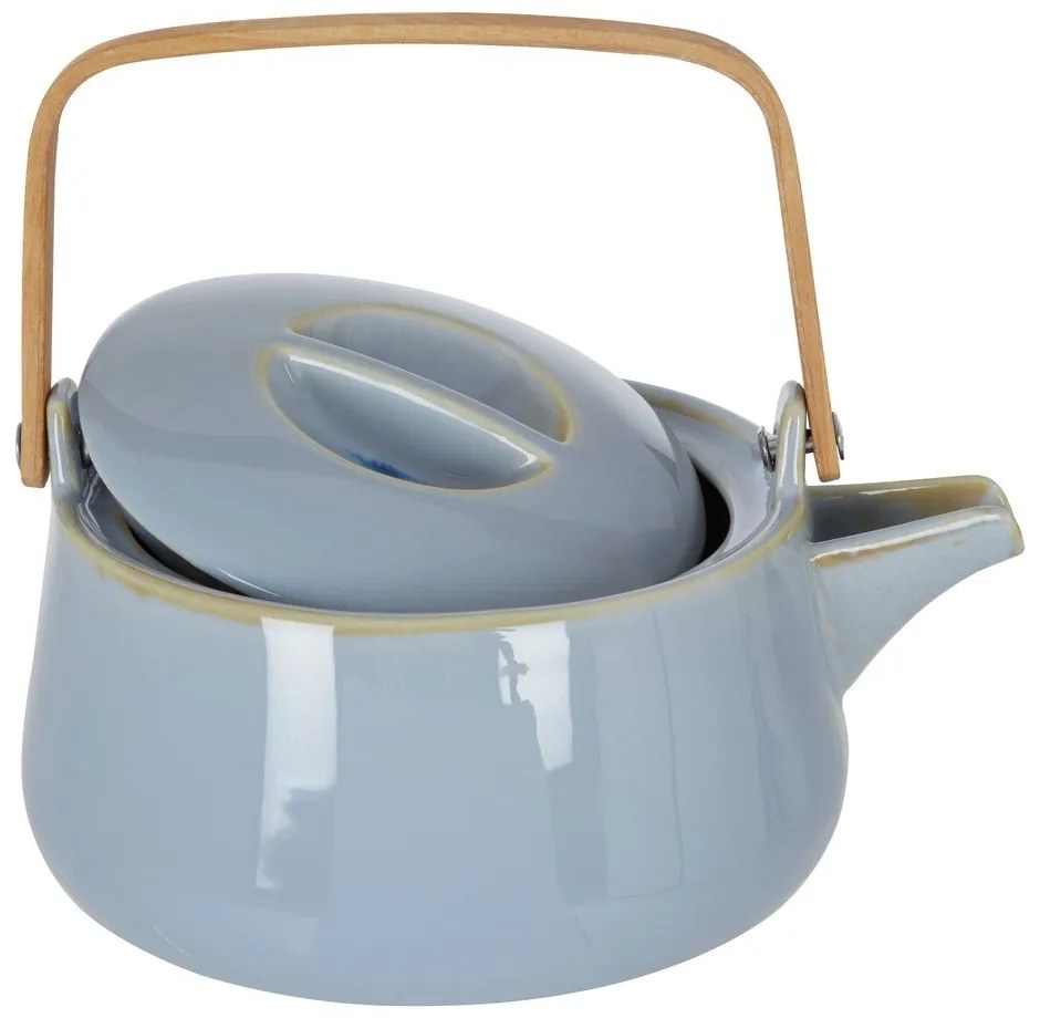 Teiera in porcellana blu 1 l Juna - Premier Housewares