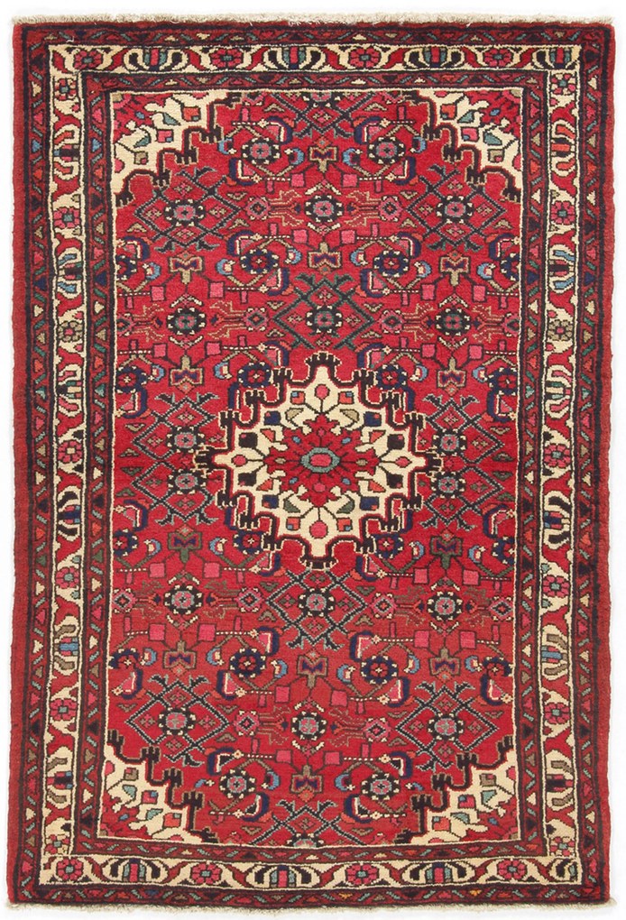Hamedan Tappeto 160x110 (Iran) Annodato A Mano