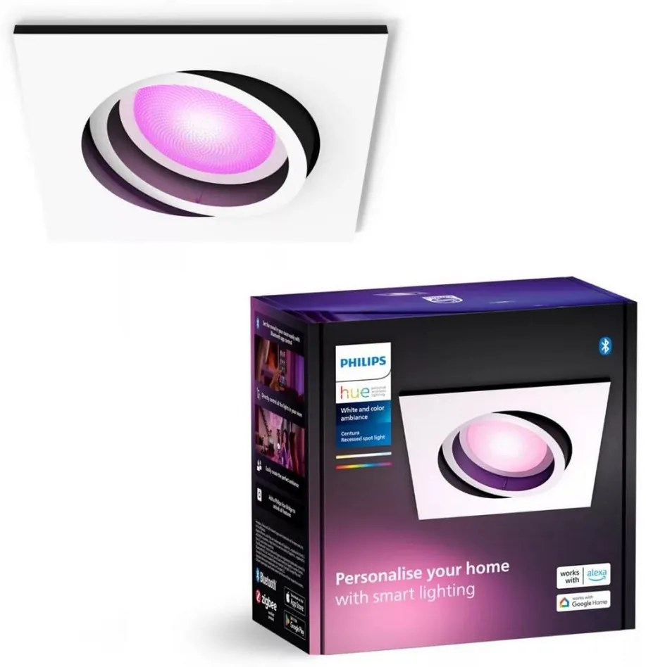 Philips - LED RGBW Lampada da incasso dimmerabile Hue CENTURA 1xGU10/4,2W/230V