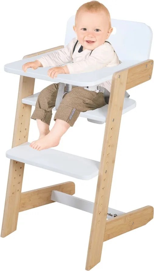 Seggiolone bianco Nature UP – Roba