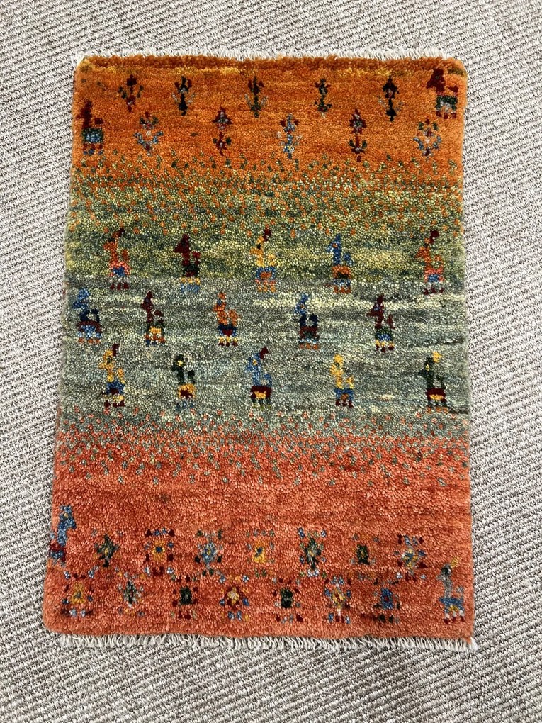 Gabbeh Tappeto persiano 60 x 40 (Iran) Annodato A Mano