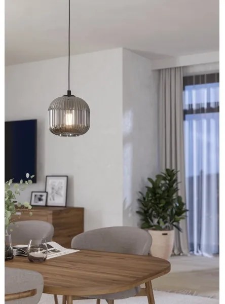 Eglo 99371 - Lampadario a sospensione con filo MANTUNALLE 1xE27/40W/230V