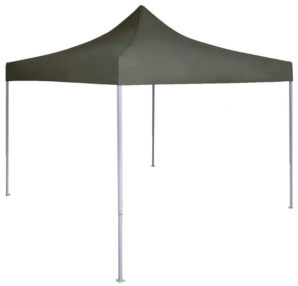 Gazebo Professionale Pieghevole 2x2m İn Acciaio Antracite /