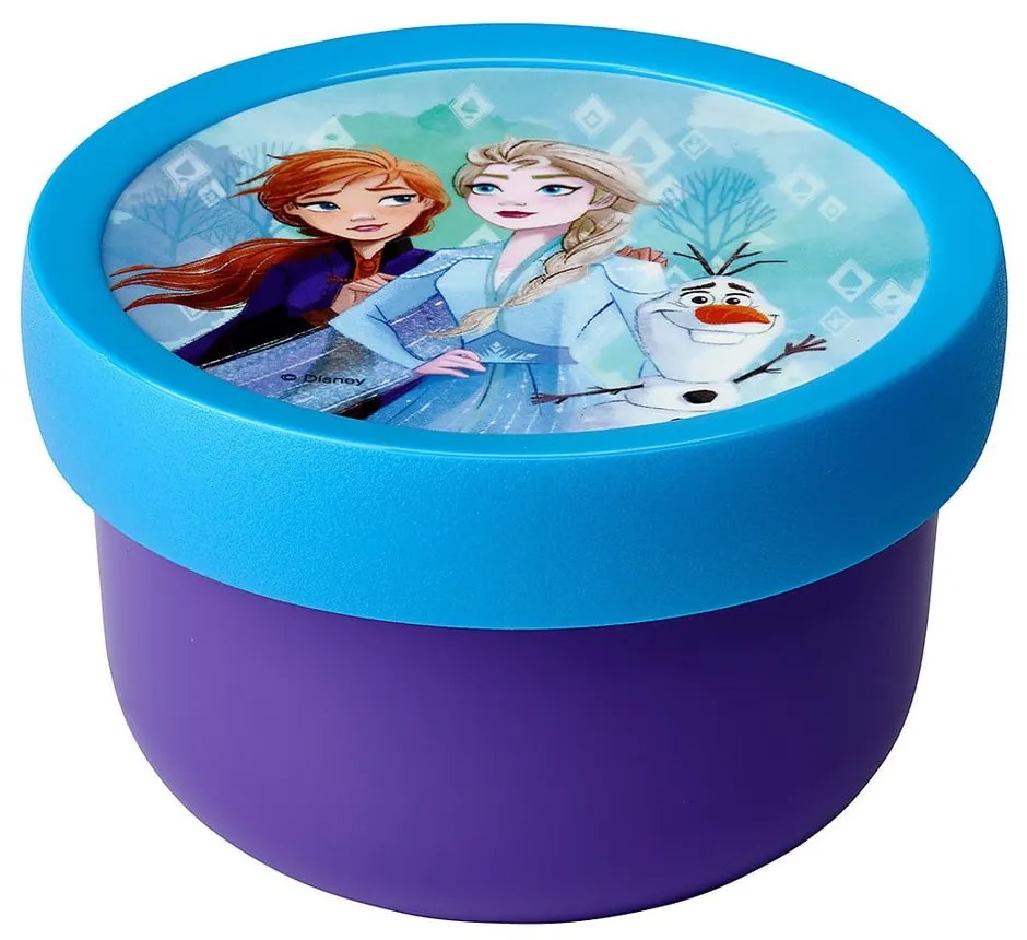 Scatola per la merenda dei bambini con forchetta Frozen 2 - Mepal