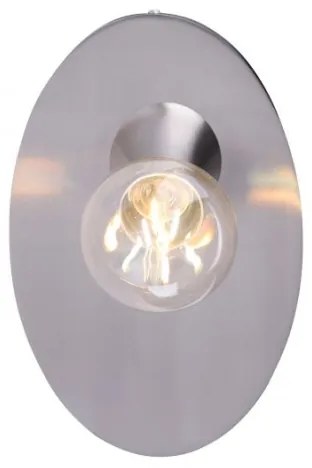 JUST LIGHT. 14777-55 - Plafoniera TURN ME 1xE27/60W/230V cromo