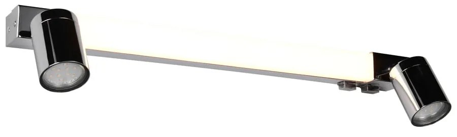 Lampada da parete LED color argento lucido Enrico – Trio