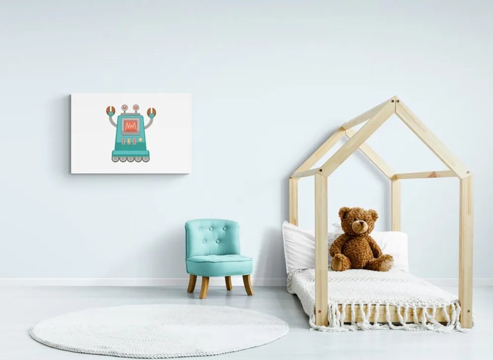 Quadro su tela – Per piccoli amanti dei robot