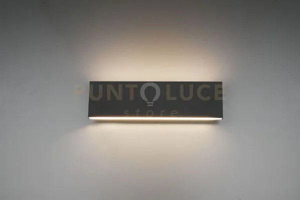 Applique a parete led con regolazione intensità concha lunghezza 28...