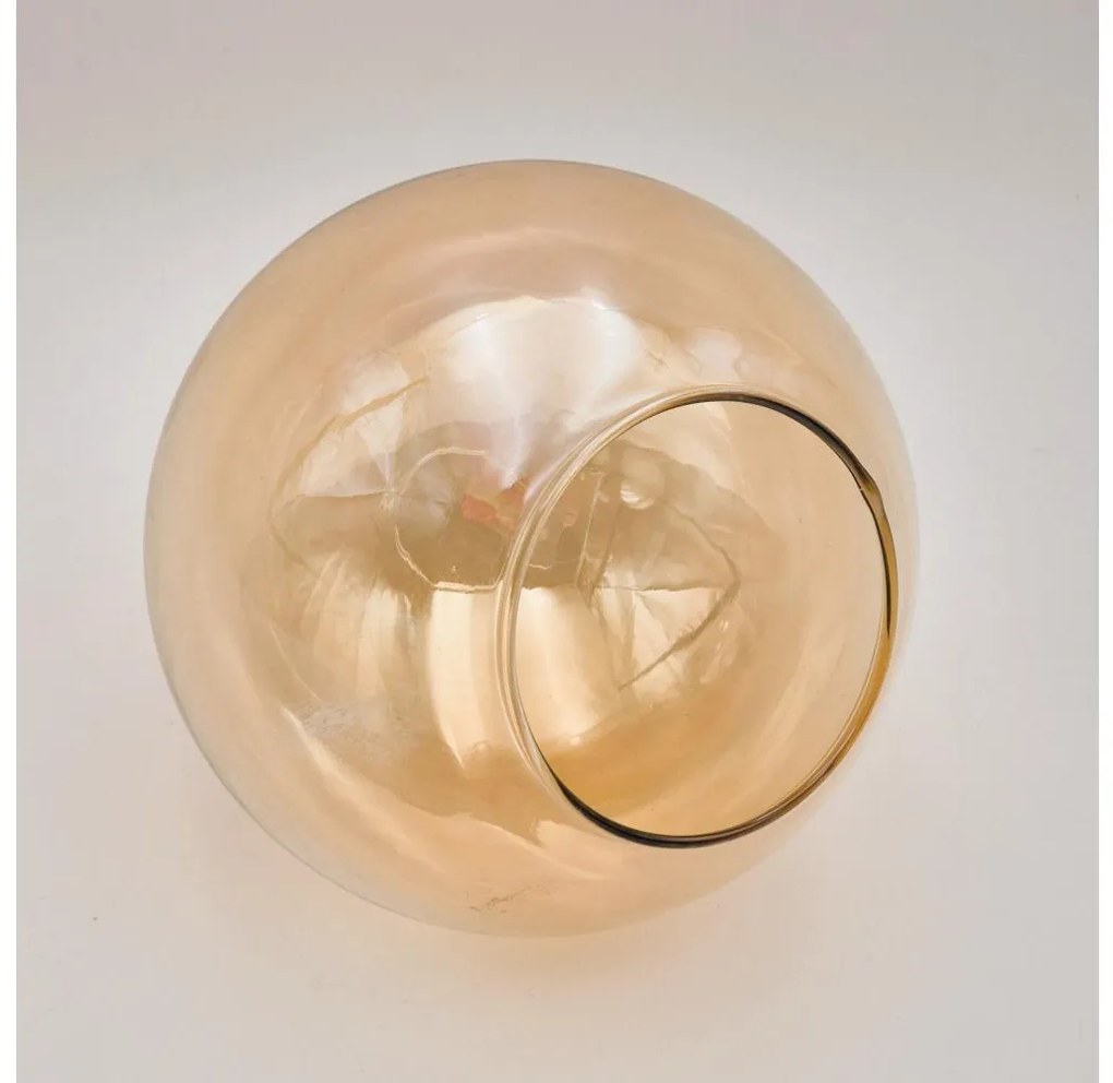 Vetro di ricambio per lampadario MALENA E14 beige fumé