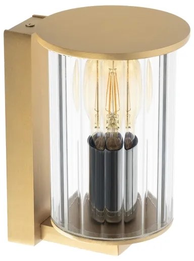 Argon 8752 - Applique da esterno NORFOLK 1xE27/15W/230V IP44 oro