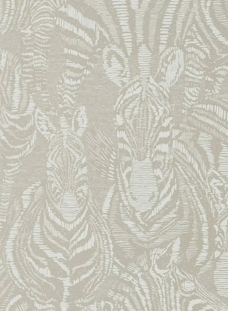 Harlequin Carta da parati Nirmala - Platinum/ Chalk