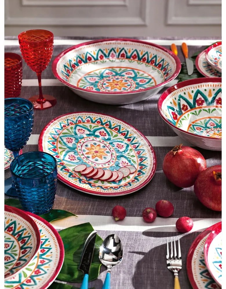 Piatto da portata in melamina Maya – Brandani